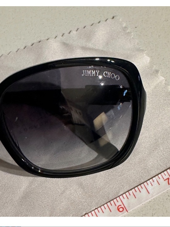Black Jimmy Choo GABY/S Sunglasses Black Magnetic Hardshell Case